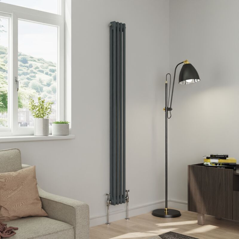 Image of Warmehaus - Traditional Double Column Anthracite&hellip;