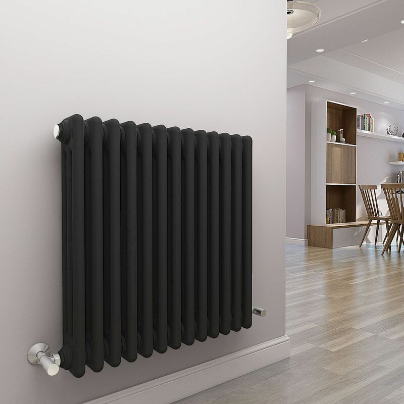 Image of Warmehaus - Traditional Radiator Anthracite Triple&hellip;