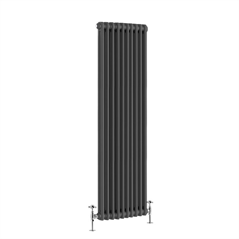 Image of Warmehaus - Traditional Radiator Anthracite Double&hellip;