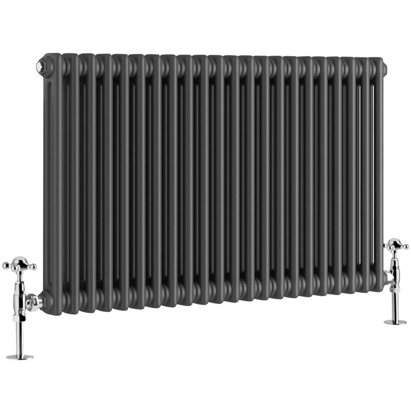 Image of Warmehaus - Traditional Radiator Anthracite Double&hellip;
