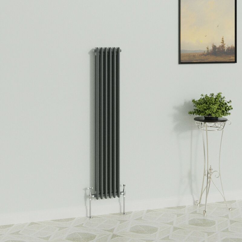 Image of Warmehaus - Traditional Radiator Anthracite 2&hellip;