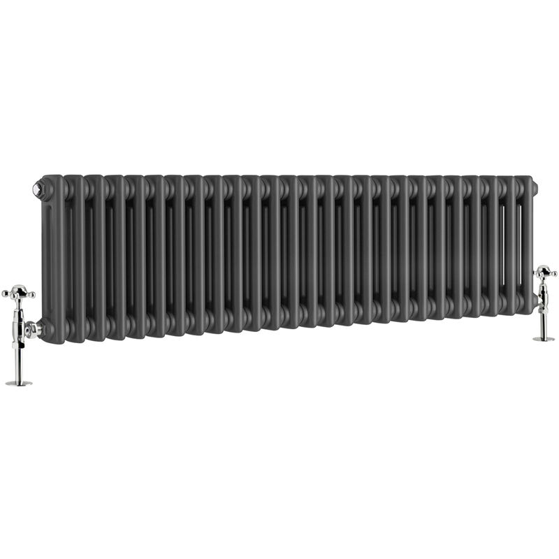 Image of Warmehaus - Traditional Double Anthracite Radiator&hellip;