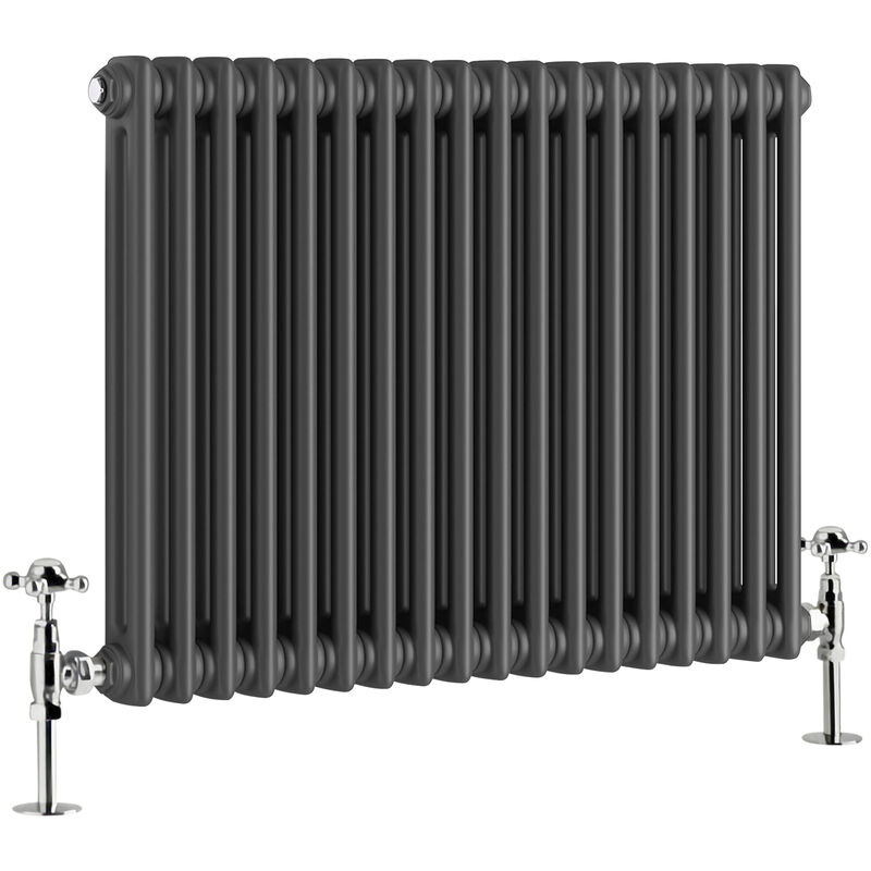 Image of Warmehaus - Traditional Double Anthracite Radiator&hellip;