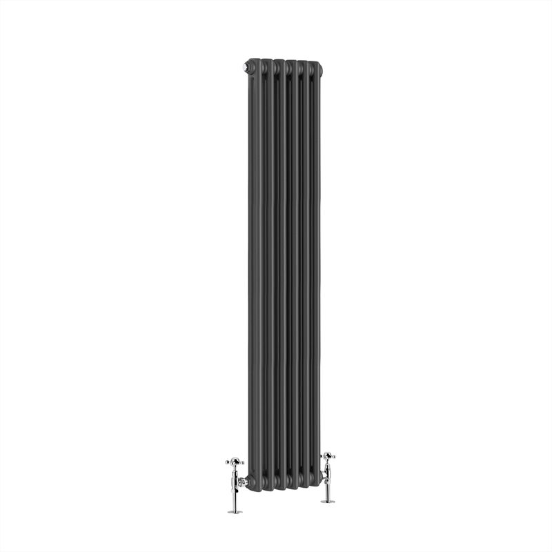 Image of Warmehaus - Traditional Double Anthracite Radiator&hellip;