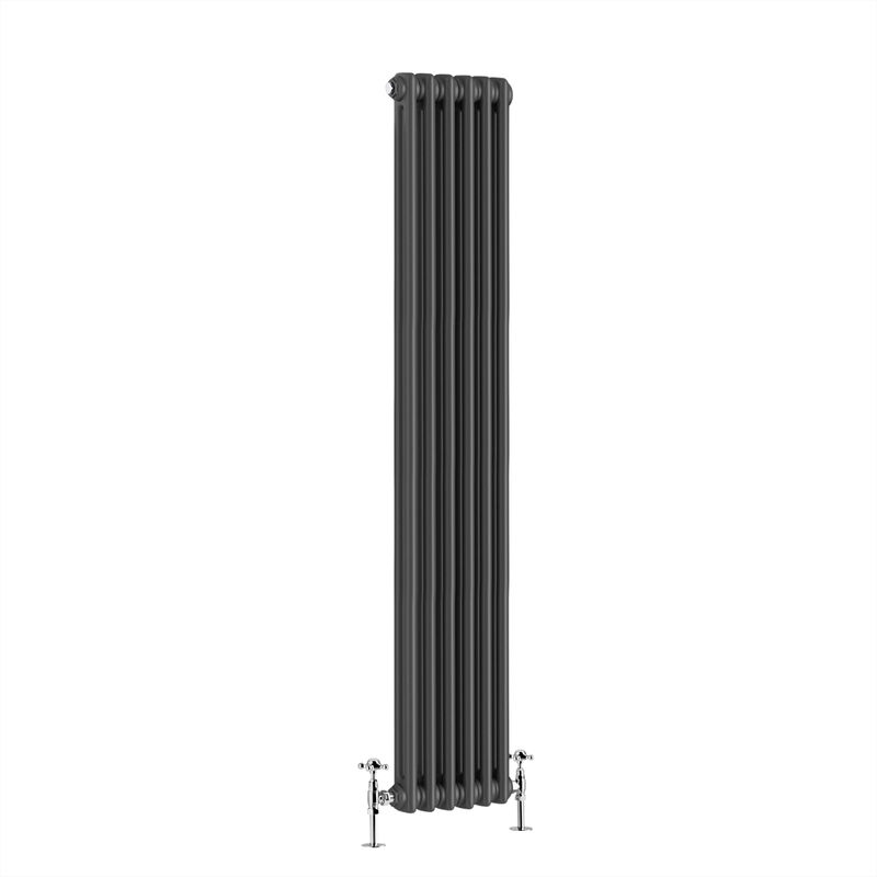 Image of Warmehaus - Traditional Double Anthracite Radiator&hellip;