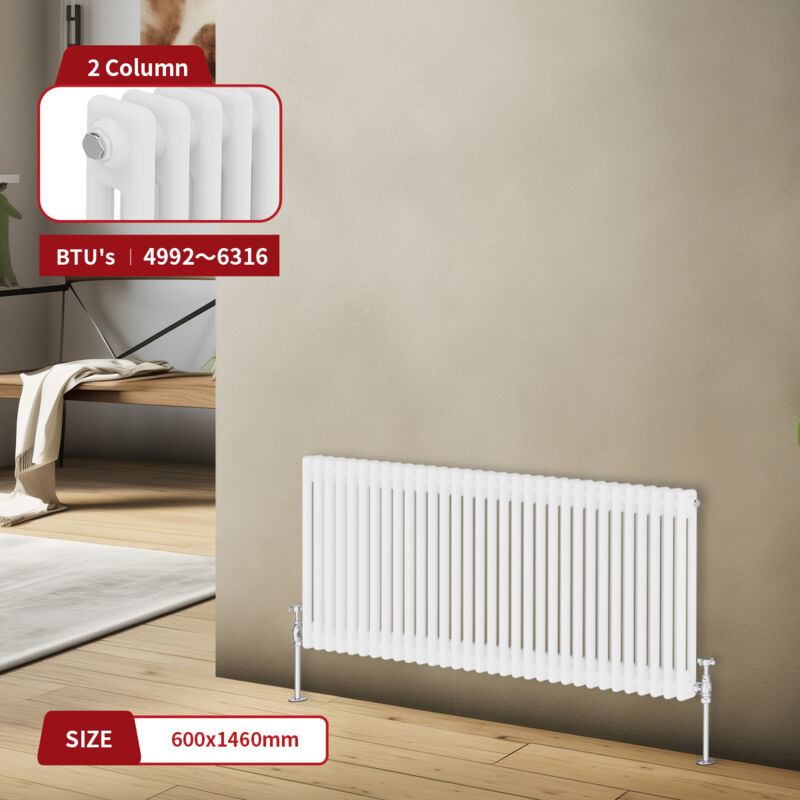 Image of Warmehaus - Traditional Radiator Double Column&hellip;