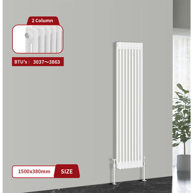 Image of Warmehaus Traditional Cast Iron Style Radiator&hellip;