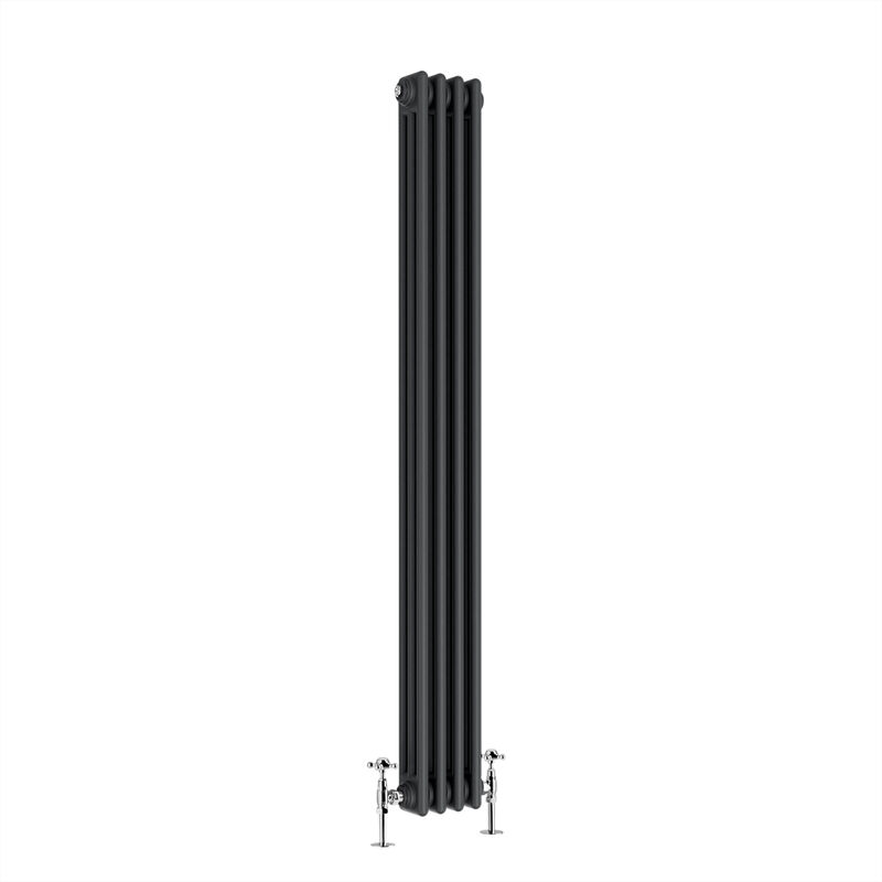 Image of Warmehaus - Traditional Triple Anthracite Radiator&hellip;