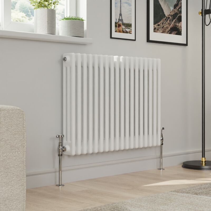Image of Warmehaus Traditional Triple Column White Radiator&hellip;