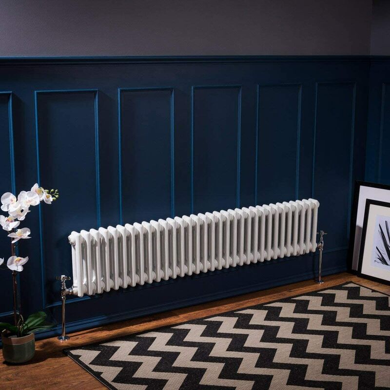 Image of Warmehaus - Traditional Radiator White Double&hellip;