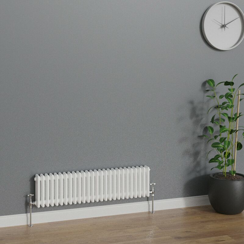 Image of Warmehaus - Traditional Radiator White Triple&hellip;