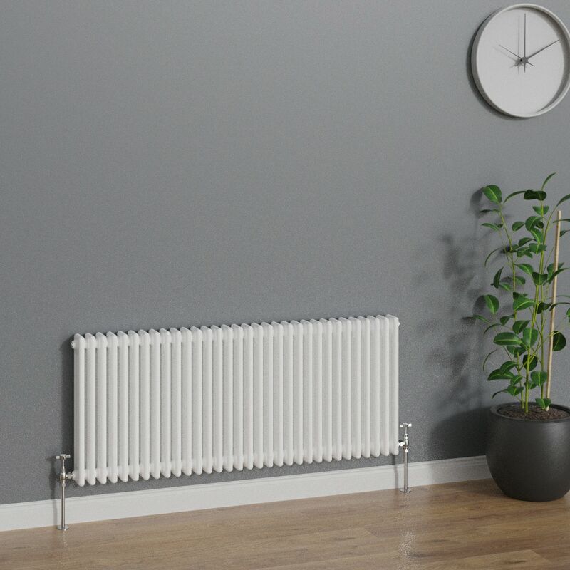 Image of Warmehaus - Traditional Radiator White Triple&hellip;