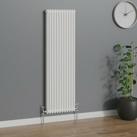 WarmeHaus Traditional Radiator White Triple Column 1800x562mm
