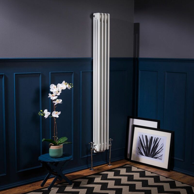 Image of Warmehaus - Traditional Radiator White Triple&hellip;