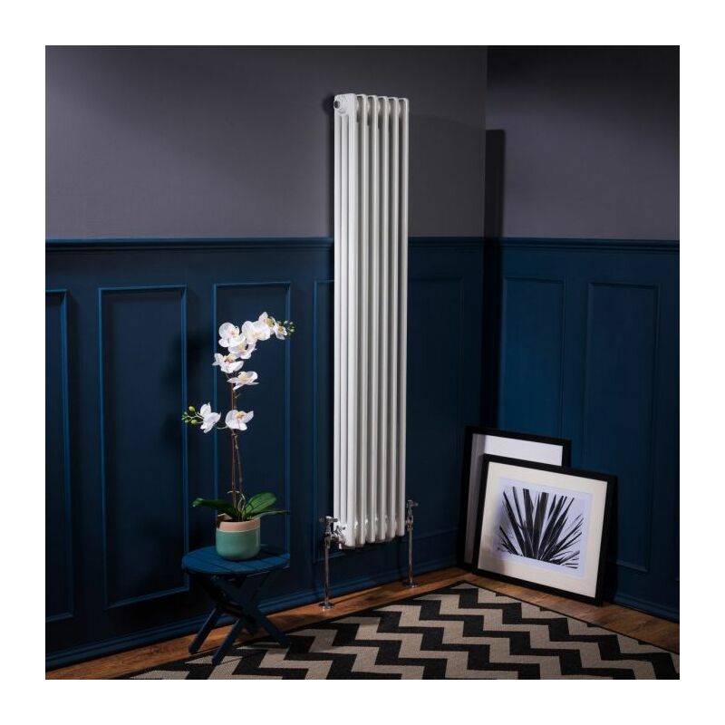 Image of Warmehaus - Traditional Radiator White Triple&hellip;