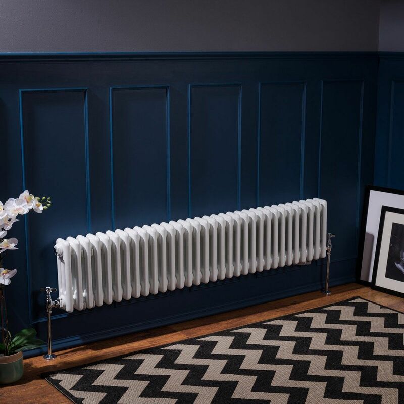 Image of Warmehaus - Traditional Radiator White Triple&hellip;