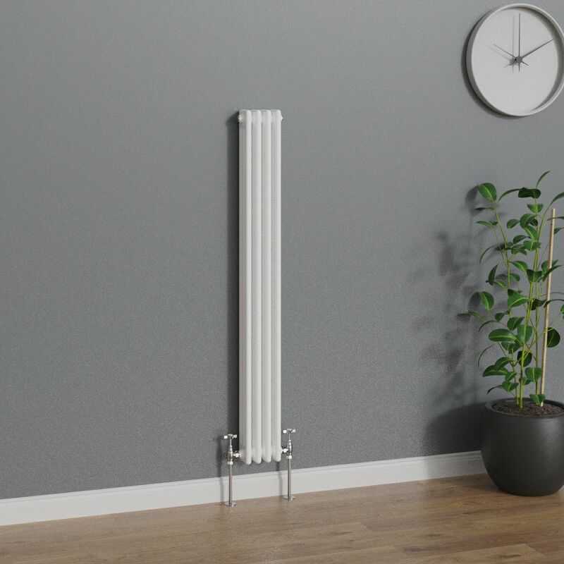 Image of Warmehaus - Traditional Radiator White Triple&hellip;