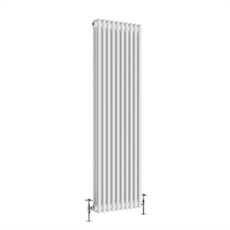 Warmehaus Traditional Triple White Tall Radiator 1800 x 470mm
