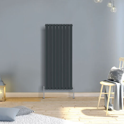 Warmehaus Vertical Radiator Flat 1600 x 546mm Double Anthracite