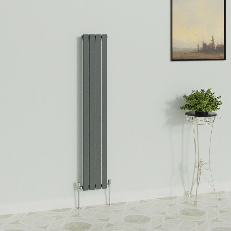 Image of Warmehaus - Vertical 1600x272mm Flat Radiator&hellip;