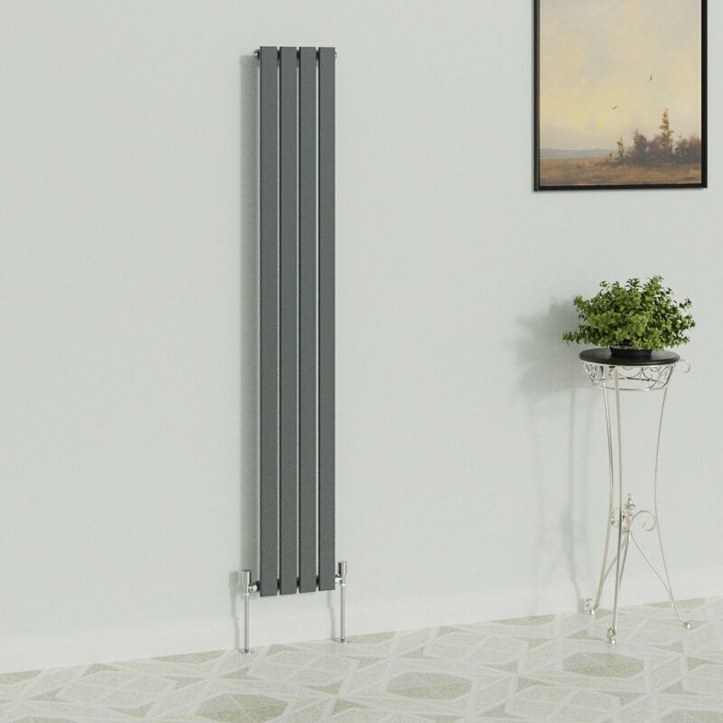 Image of Warmehaus - Vertical 1800x272mm Flat Radiator&hellip;