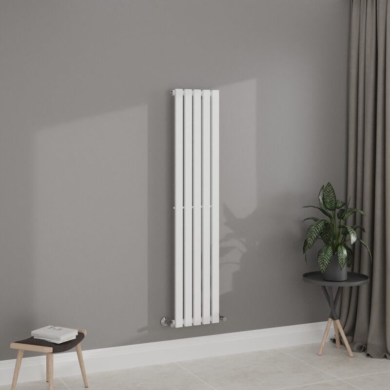 Image of Warmehaus - White 1600x340mm Vertical Radiator&hellip;