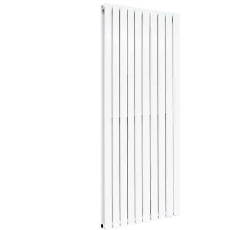 Warmehaus White Central Heating Radiator Flat Panel Vertical Double 1800x680mm