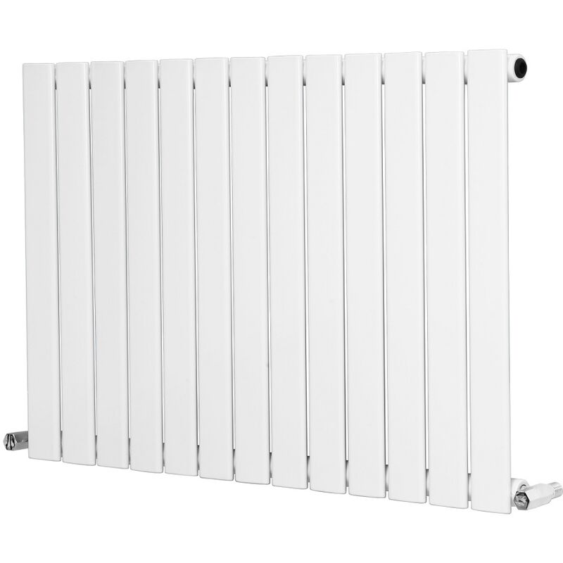 Image of Warmehaus White Radiator Flat Panel Horizontal&hellip;