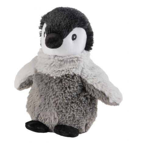 Warmies Minis Wärmekuscheltier Baby Pinguin grau Wärmflasche mit Bezug