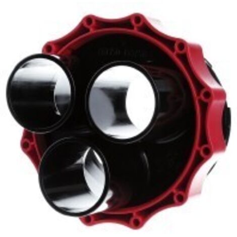Warmschrumpf Systemdeckel für Kabeldurchführung 150mm 3x Thermomuffen: 22-56mm