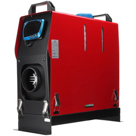 Warmtoo Termostato LCD todo en uno 12V 8KW 8000W Calentador de aire diésel Kit de calentador de aire de tanque con control remoto para automóviles, autobuses, furgonetas, barcos, camiones, vehículos r