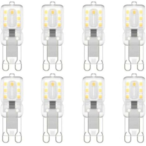 warmweiße Lampenschirme (milchweiß), naturweiß, 220 V – 14 transparente 3-W-Glühbirnen, für Innen- und Außenbeleuchtung und Dekoration