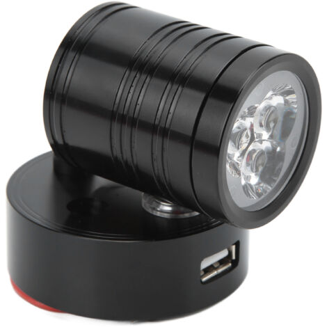 Warmweiße LED-Leseleuchte für Wohnmobile mit Touch-Dimmer, 10–30 V, 3 W, für Campervans, Boote, LKWs und Dunkelkammern