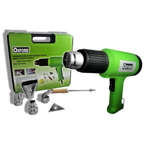 Warning Pystem 2000w Aria Calda 300-500 Gradi 6 Accessoires