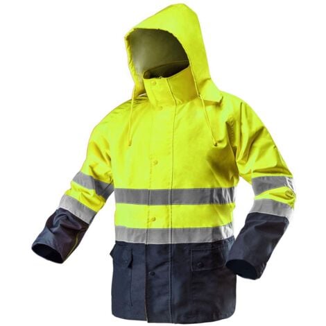 TRESICE FRANCE Warnschutz Regenjacke EN ISO 20471 neongelb XL