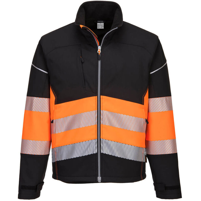 Portwest Warnschutz-softshelljacke Pw375bko, Größe Xxl – Kur 375o Xxl