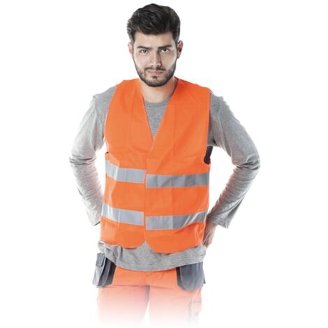 Warnweste orange 120 g/m² XXL