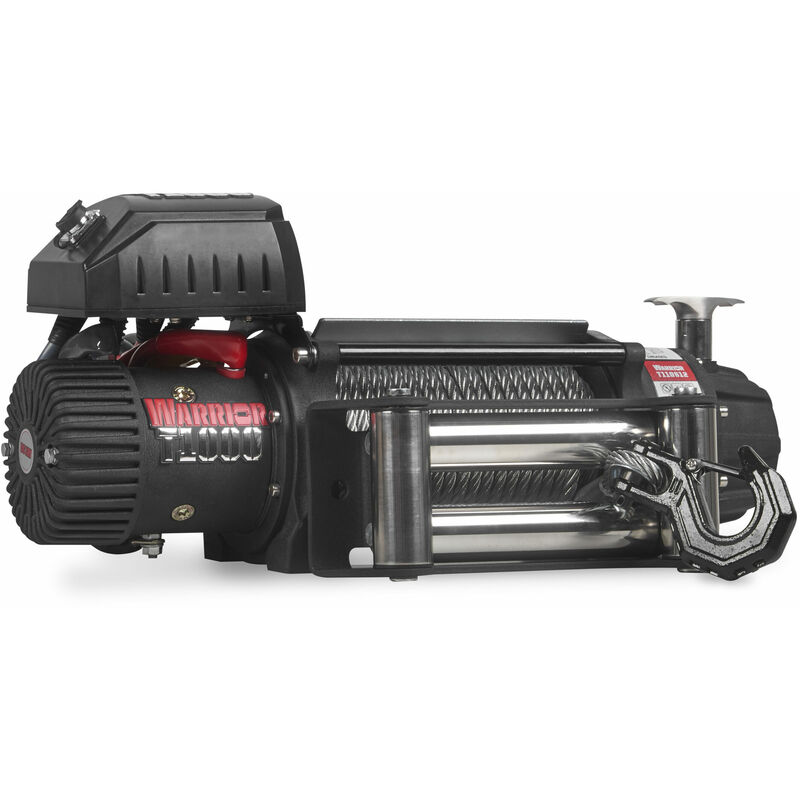 Warrior Winches - warrior winch 10,000 lb 12V- complete with Steel Rope