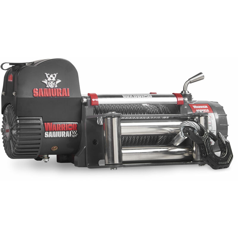 Warrior Winches - warrior winch 9500 V2 Samurai 12v Electric Winch with Steel Cable