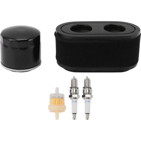 Wartungssatz: Luftfilter 136 7806 + Ölfilter 120 4276 + 2 Zündkerzen für Toro TimeCutter V-Twin-Motor