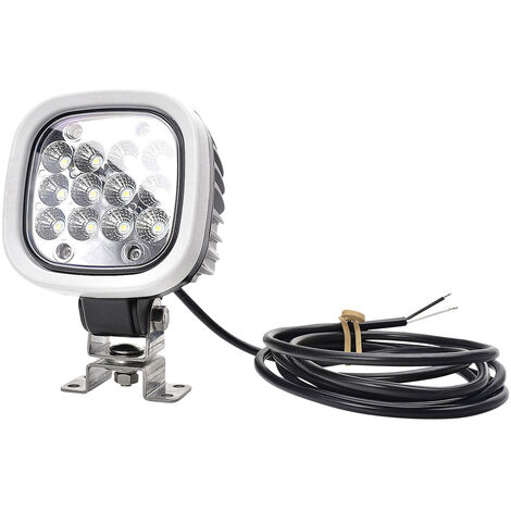 WAS Arbeitsscheinwerfer 12 V, 24 V W130 7000 1207 Breite Nahfeldausleuchtung (B x H x T) 110 x 159 x