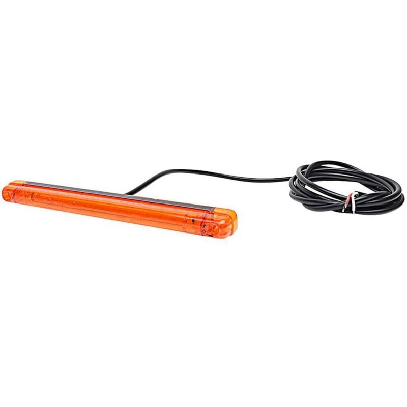 Clignotant avant W134 1027 12 v, 24 v via réseau de bord montage par vissage, en saillie orange - WAS