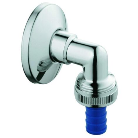 WAS-Schlauchanschlussbogen 41125 DN15 für Unterputzmontage chrom
