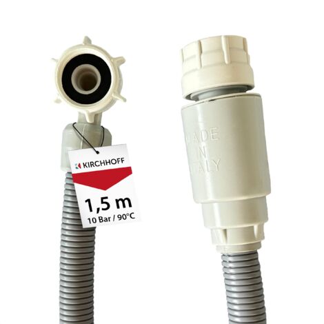 WAS Sicherheits-Zulaufschlauch, 3/4"IG x 1,5 m x 3/4"IG, 10 Bar / 90°C
