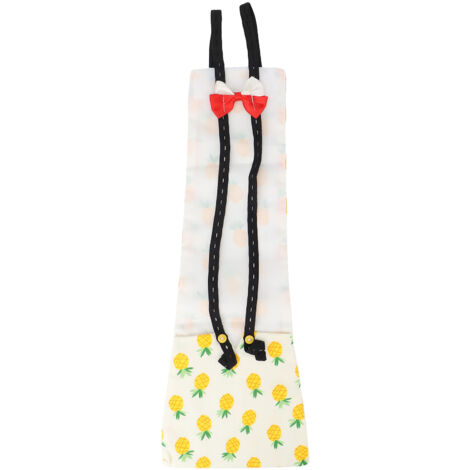 Waschbare, wiederverwendbare, stylische und wasserdichte Geflügelwindeln, Ananas-Muster, Größe L.