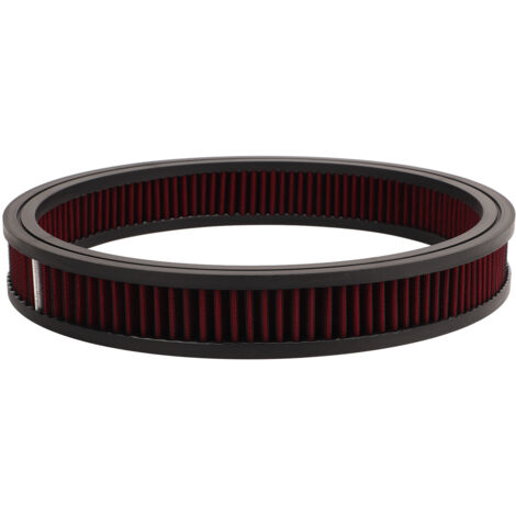 Waschbares und wiederverwendbares rundes Hochleistungs-Luftfilterelement für Hot Rod Luftfilter 14x2in Red Luftfilter.