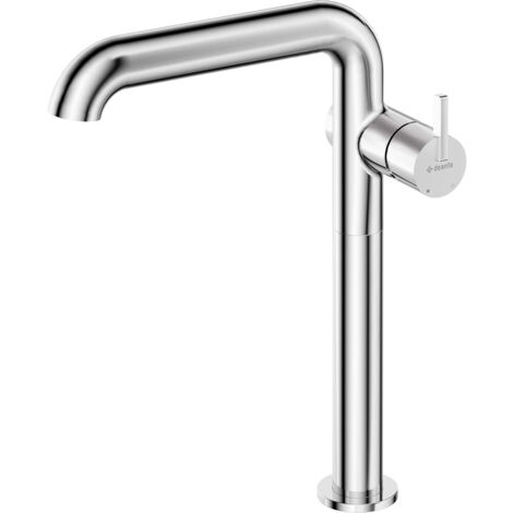 Waschbeckenarmatur für Aufsatzbecken 30,5cm hoch in chrom SILIA-30