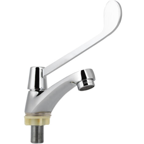 Waschbeckenarmatur, Langstiel-Wasserfilter für G1/2-Zoll-Armatur, medizinische Einzel-Kaltwasser-Küchenarmaturen, Wasserfiltersystem für Krankenhauslabore