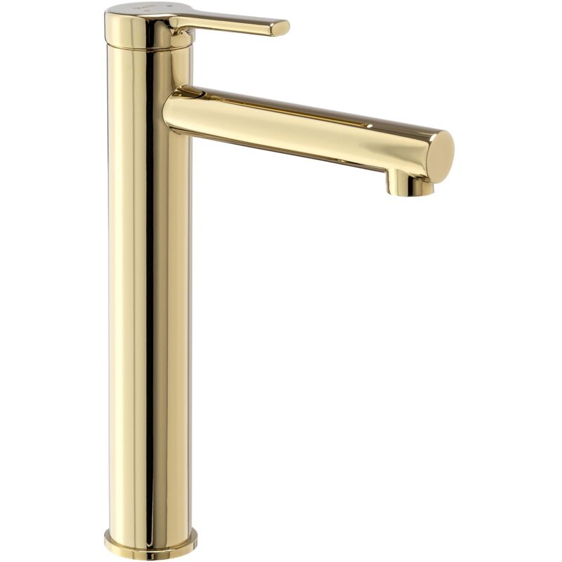 Rea - Waschbeckenarmatur Pixel Gold High