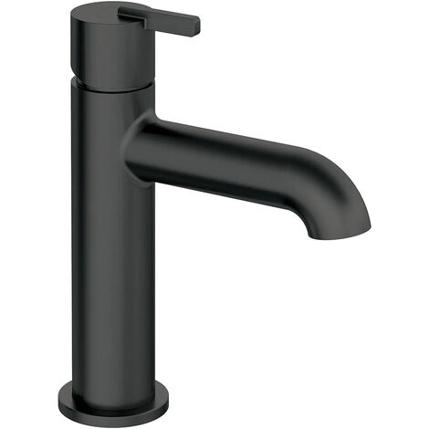 Waschbeckenarmatur, schwarz, SILIA-30